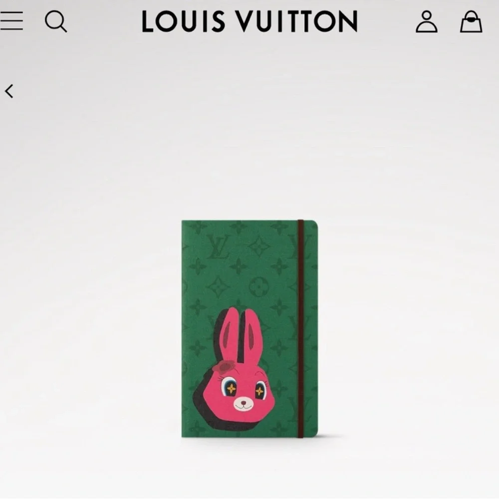 /traded/💯 Louis Vuitton Collector Jane Notebook MM "Come and Play with Me" - Picture 4 of 11